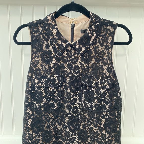J. Crew Festive Lace Dress with Pockets & Collar - Picture 7 of 13